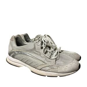 Chanel Training Sneakers Size 37.5 Mesh Shoes Gray Logo Y2K Luxury Designer